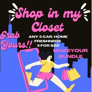 3 for $20 Car/Home freshner